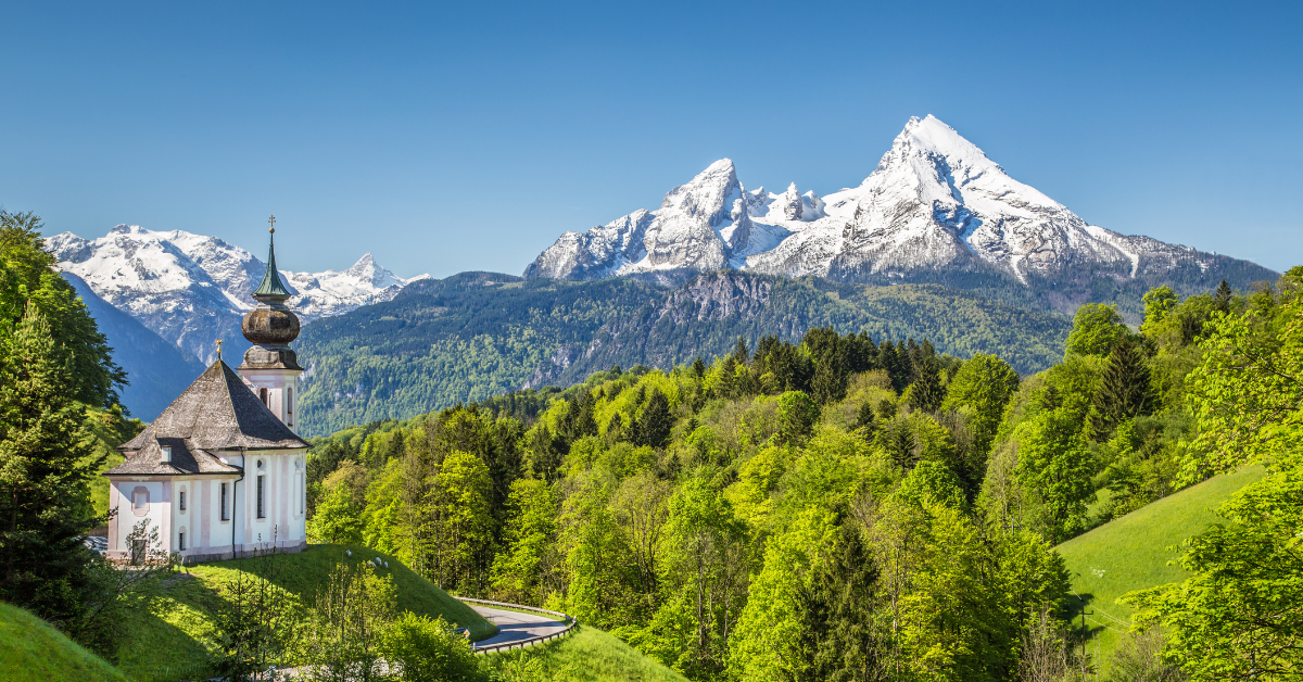 Brechtesgaden - Part of the Mountain Scenes