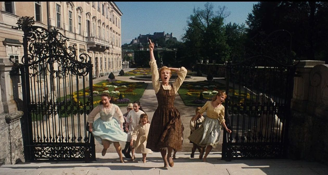 Mirabell Gardens Staircase in the Sound of Music
